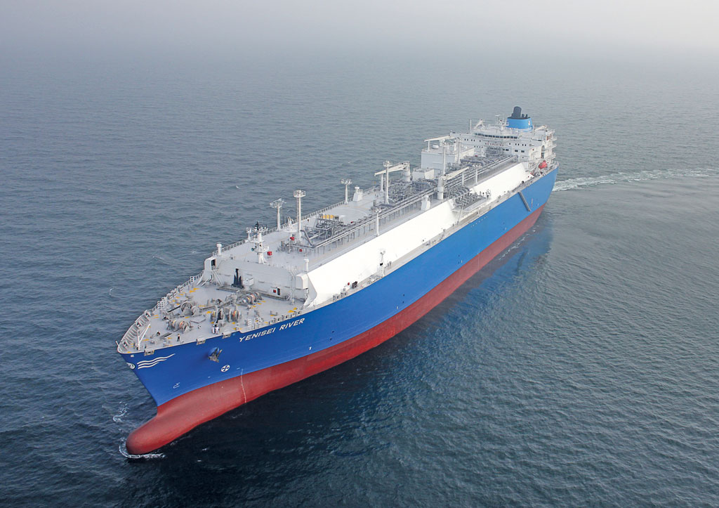 gaprom lng tanker