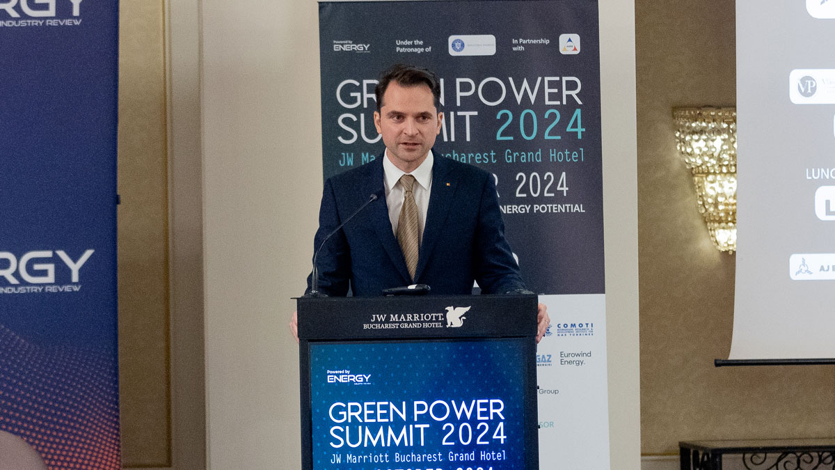Romanian Energy Minister Sebastian Ioan Burduja